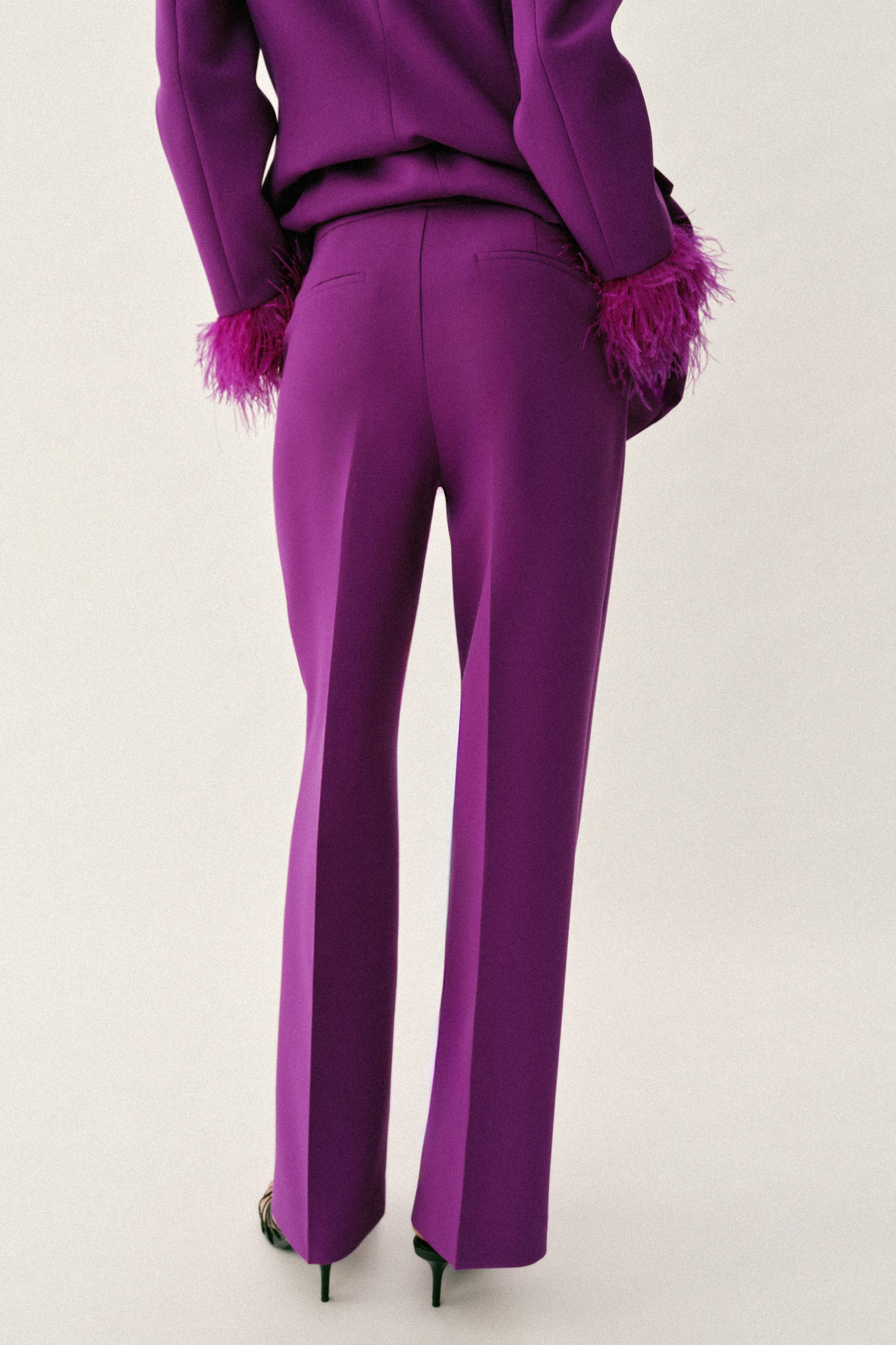 PANTALON DROIT TAILLE BASSE