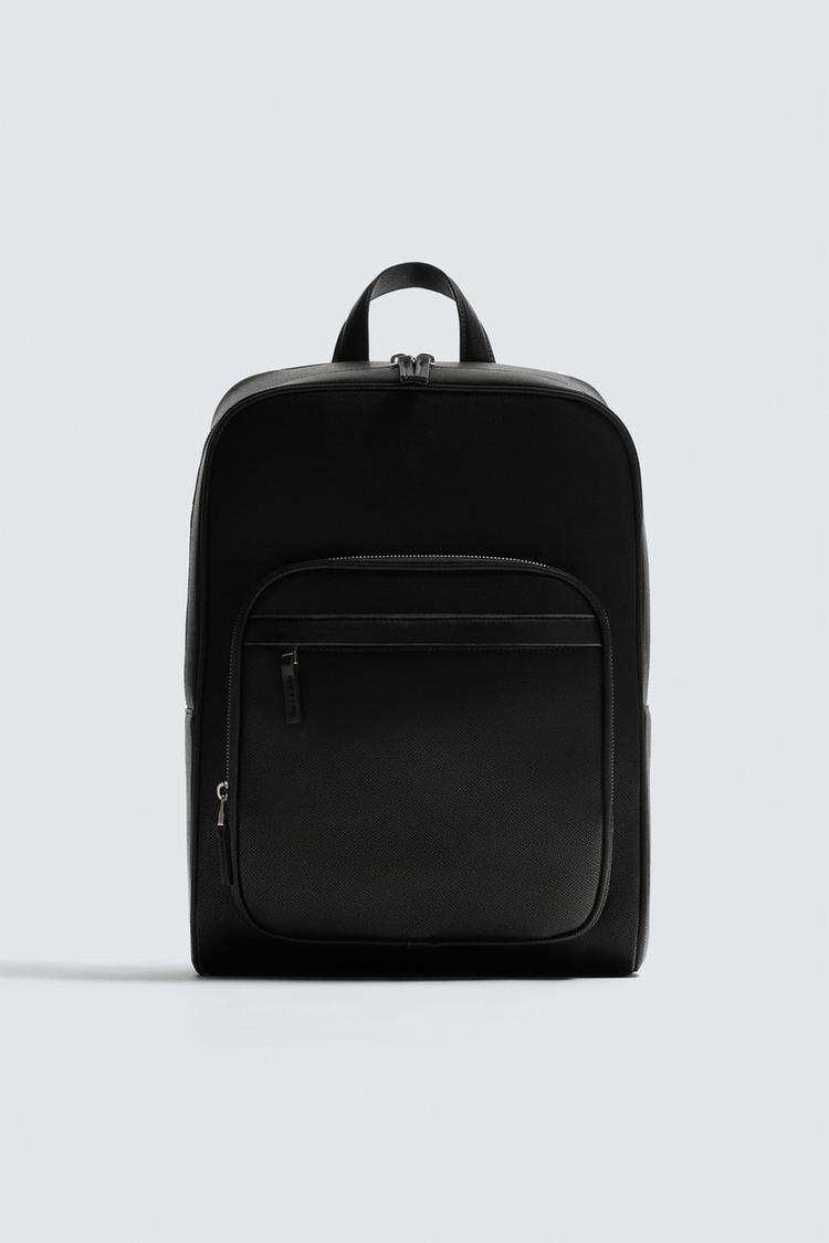 ZARA TEXTURED BACKPACK