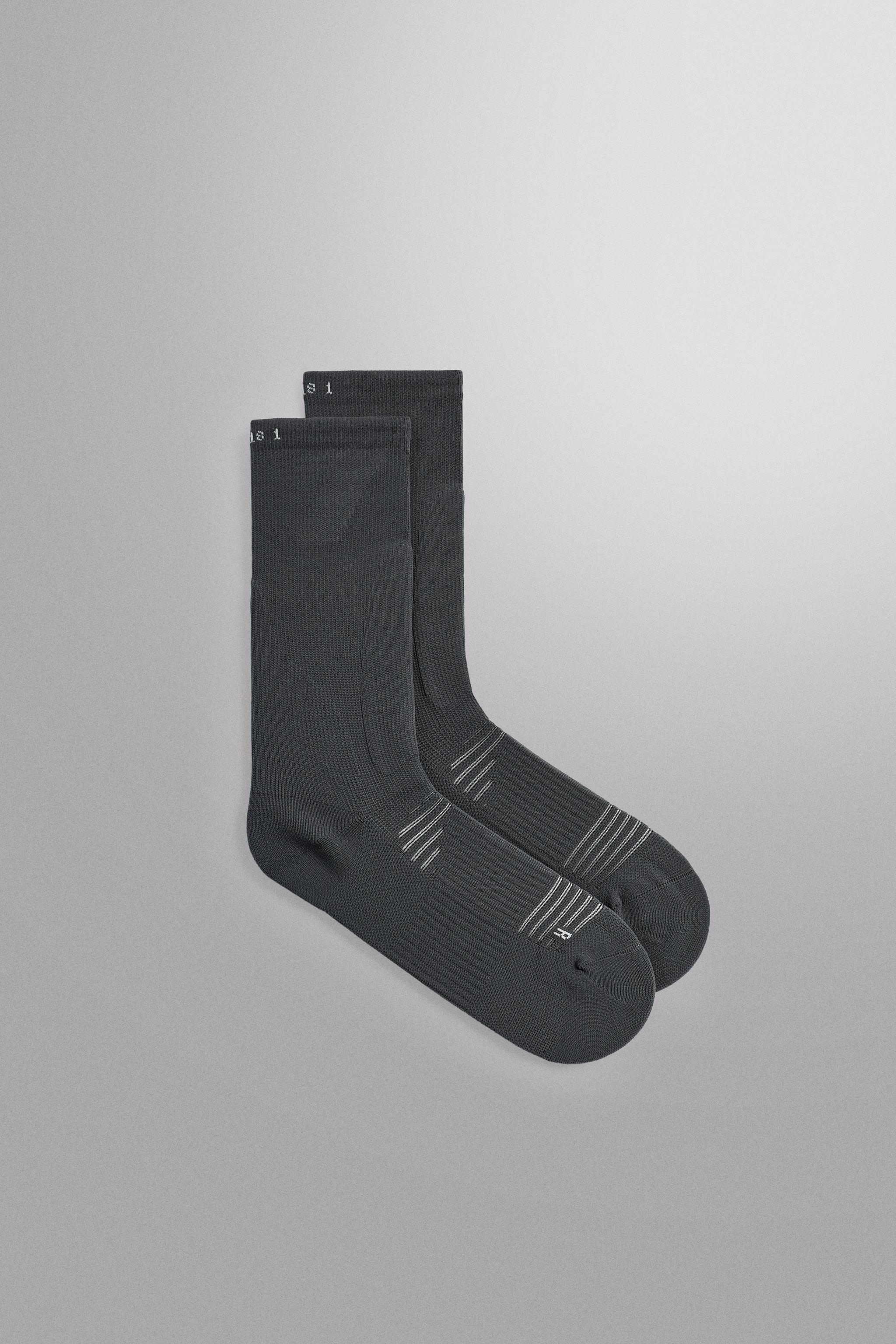 TWO-PACK OF TECHNICAL TRAINING SOCKS — Mid-blue