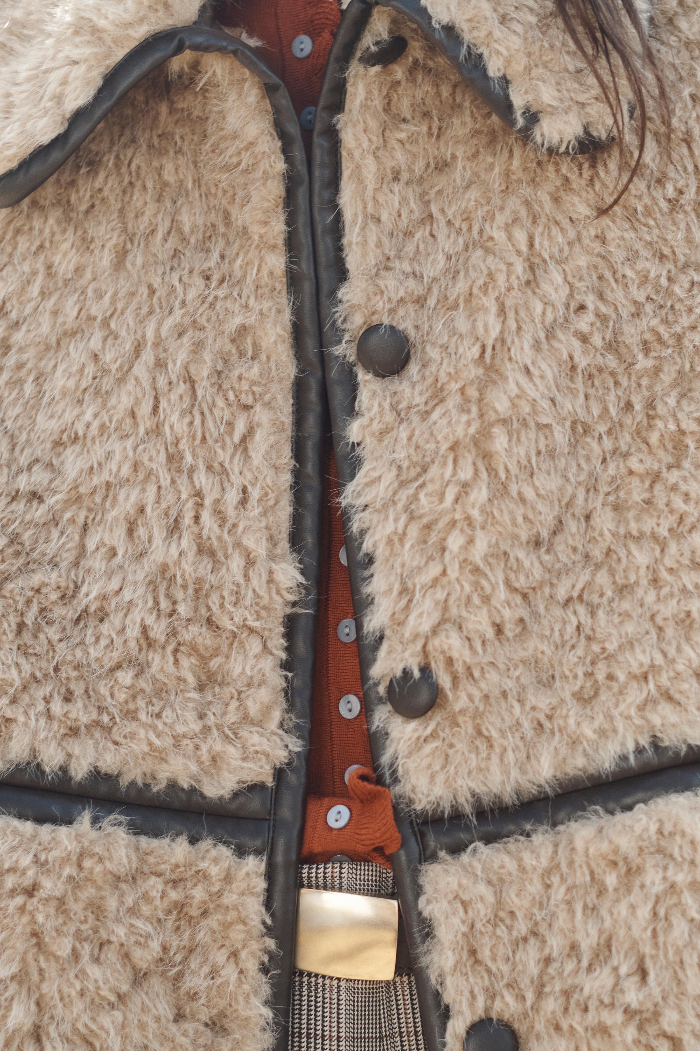 MANTEAU LONG MOUTONNÉ ÉDITION LIMITÉE