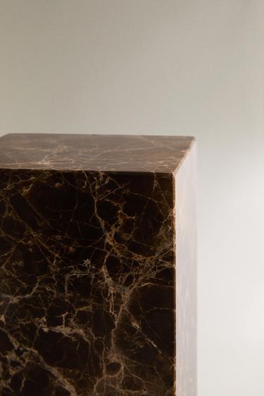 MARBLE BOOKEND - Brown by Zara - Image 4