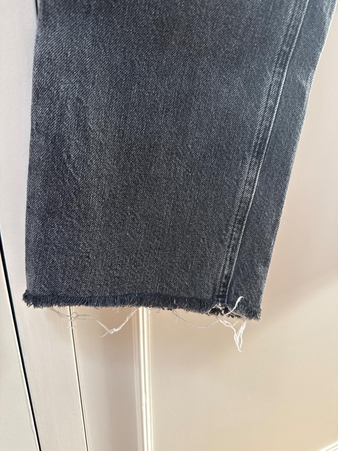 Z1975 STRAIGHT HIGH-WAIST CROSS-OVER WAIST JEANS - Image 3