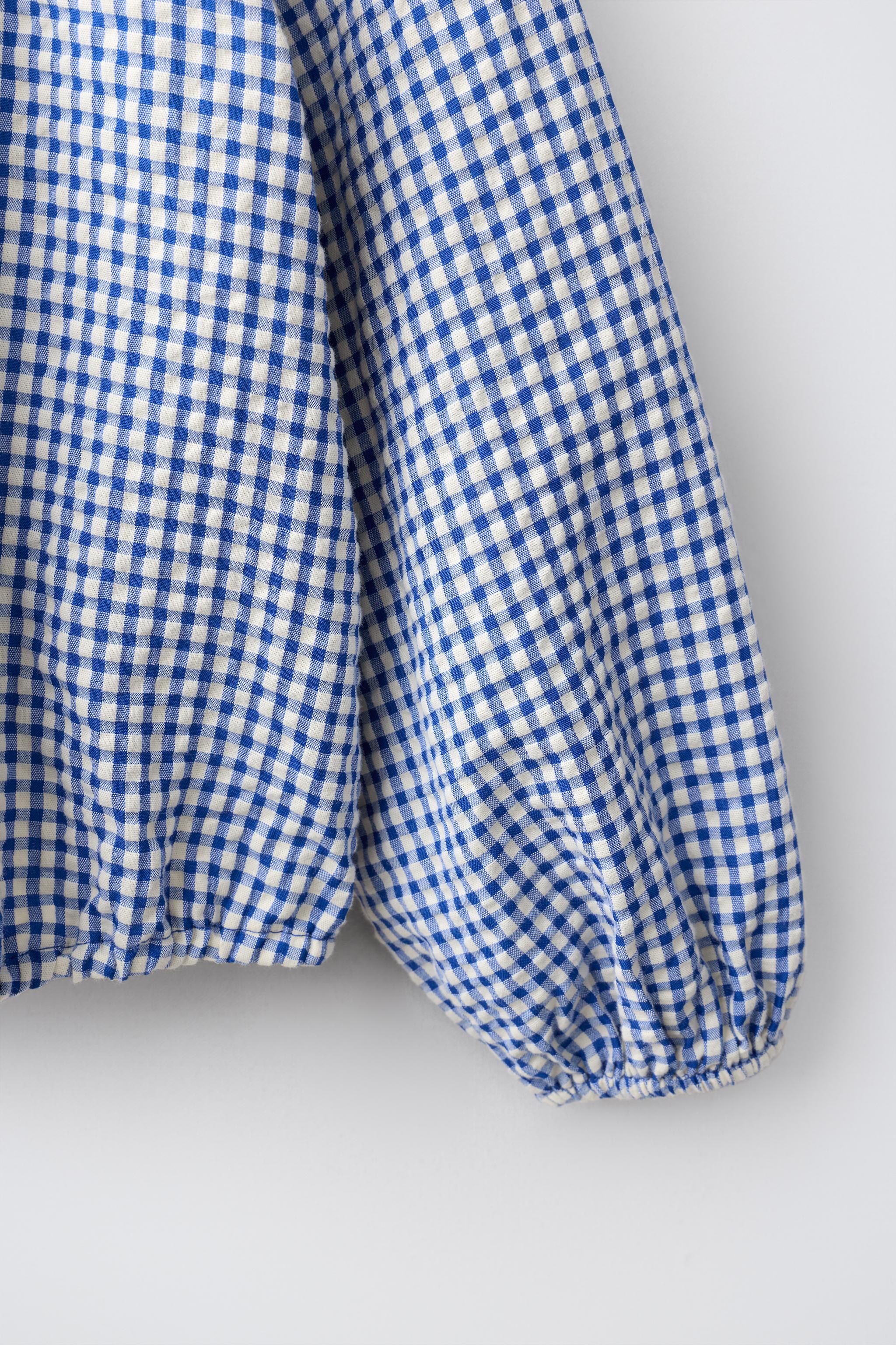 BLOUSE À CARREAUX VICHY
