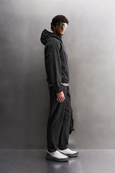 WINDBREAKER ANORAK - Black by Zara - Image 4