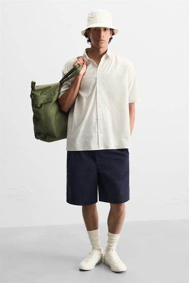 SAC DE VOYAGE TECHNIQUE - Vert kaki de Zara - Image 1