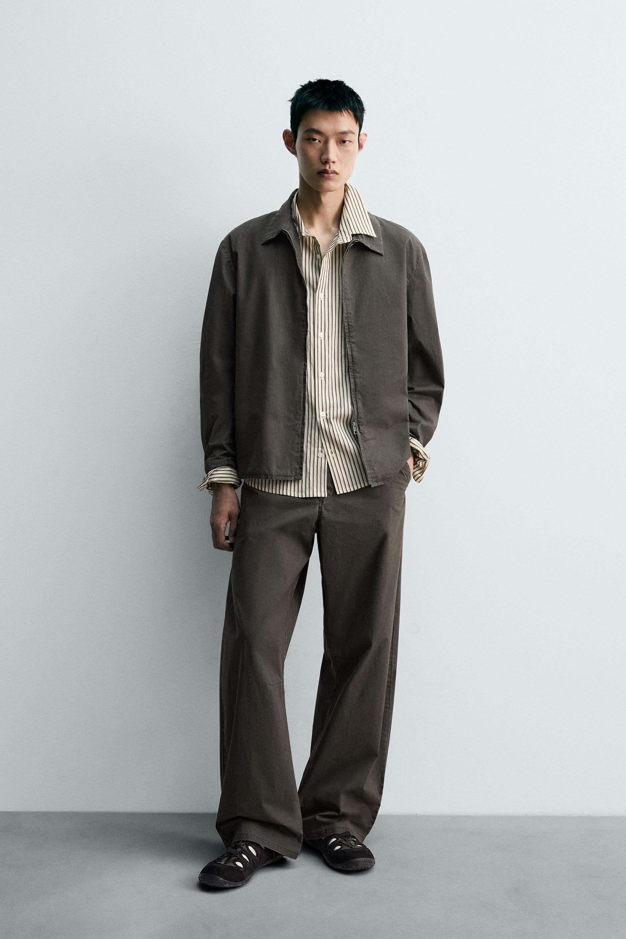 ウォッシュ加工リラックスフィットセットアップ | ZARA Japan / 日本