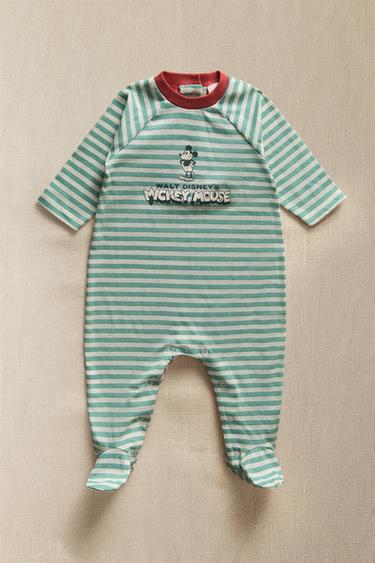 MICKEY MOUSE ©DISNEY BABY ROMPER - Green by Zara