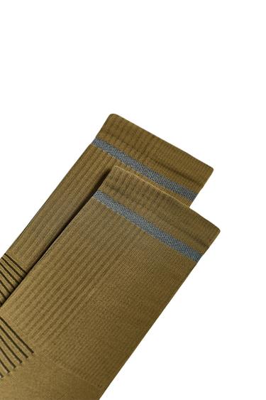 RUNNING SOCKS 2-PACK - Taupe grey by Zara