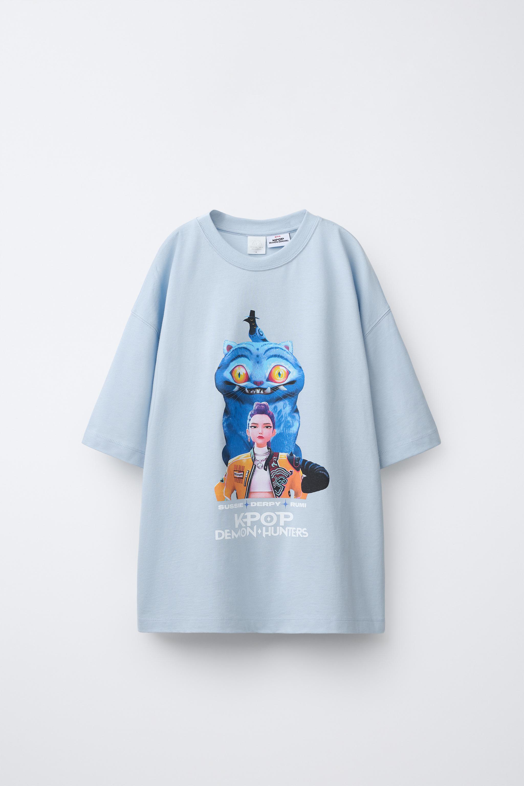 Kpop demon hunters™ netflix © рубашка с принтом