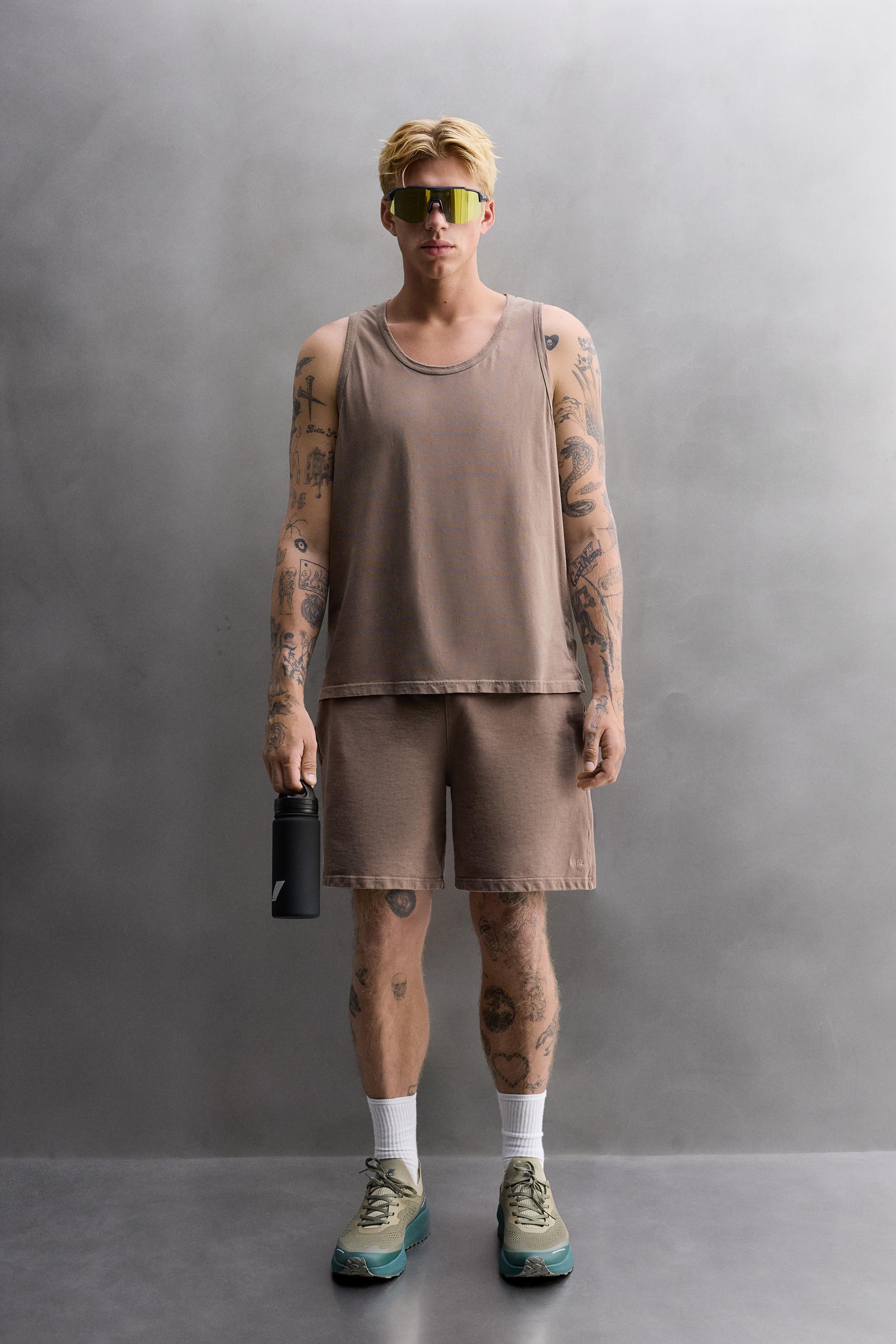 TRAINING TANK TOP - White | ZARA United States