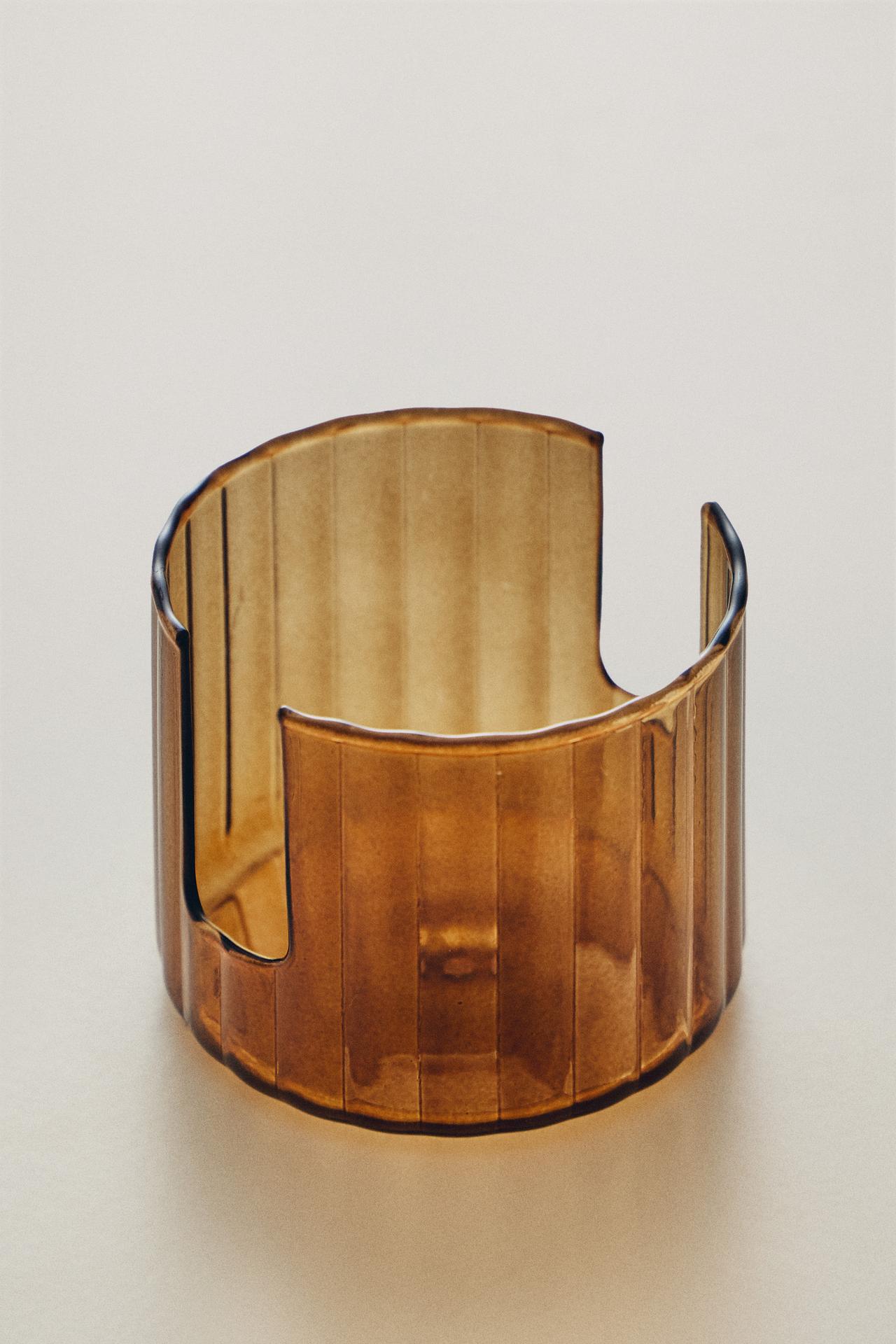 BOROSILICATE SPONGE HOLDER — Brown