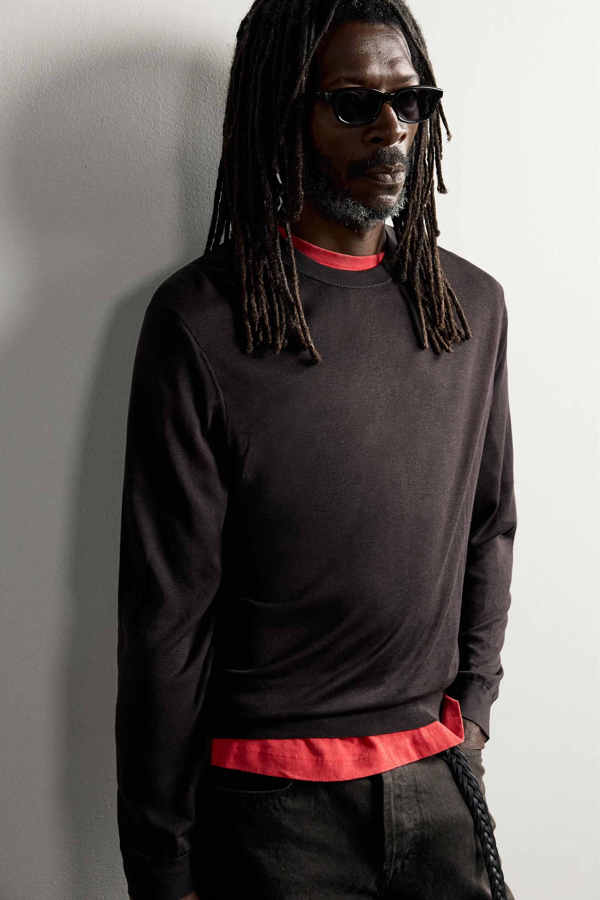 LIGHTWEIGHT 100% SILK SWEATER AARON LEVINE X ZARA