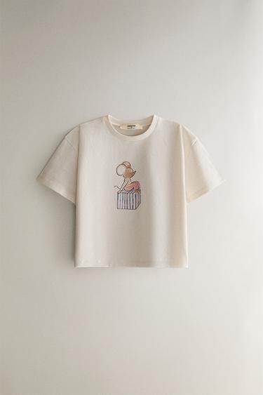 KIDS' MOUSE PYJAMA SET - Oyster-white by Zara - Image 1