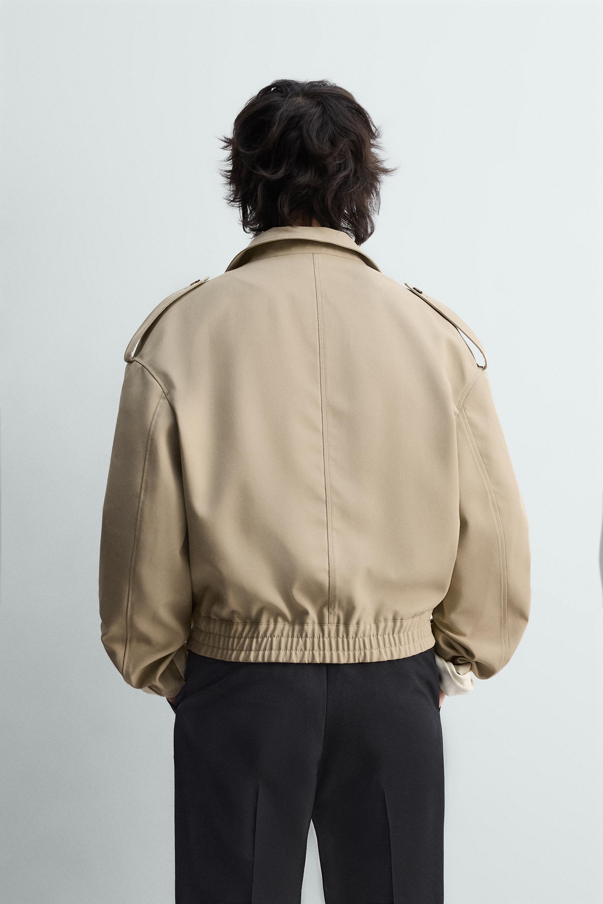 CROPPED FIT JACKET WITH LOOPS