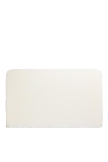 CABECEIRA ARREDONDADA COM CAPA DE LINHO - Branco da Zara
