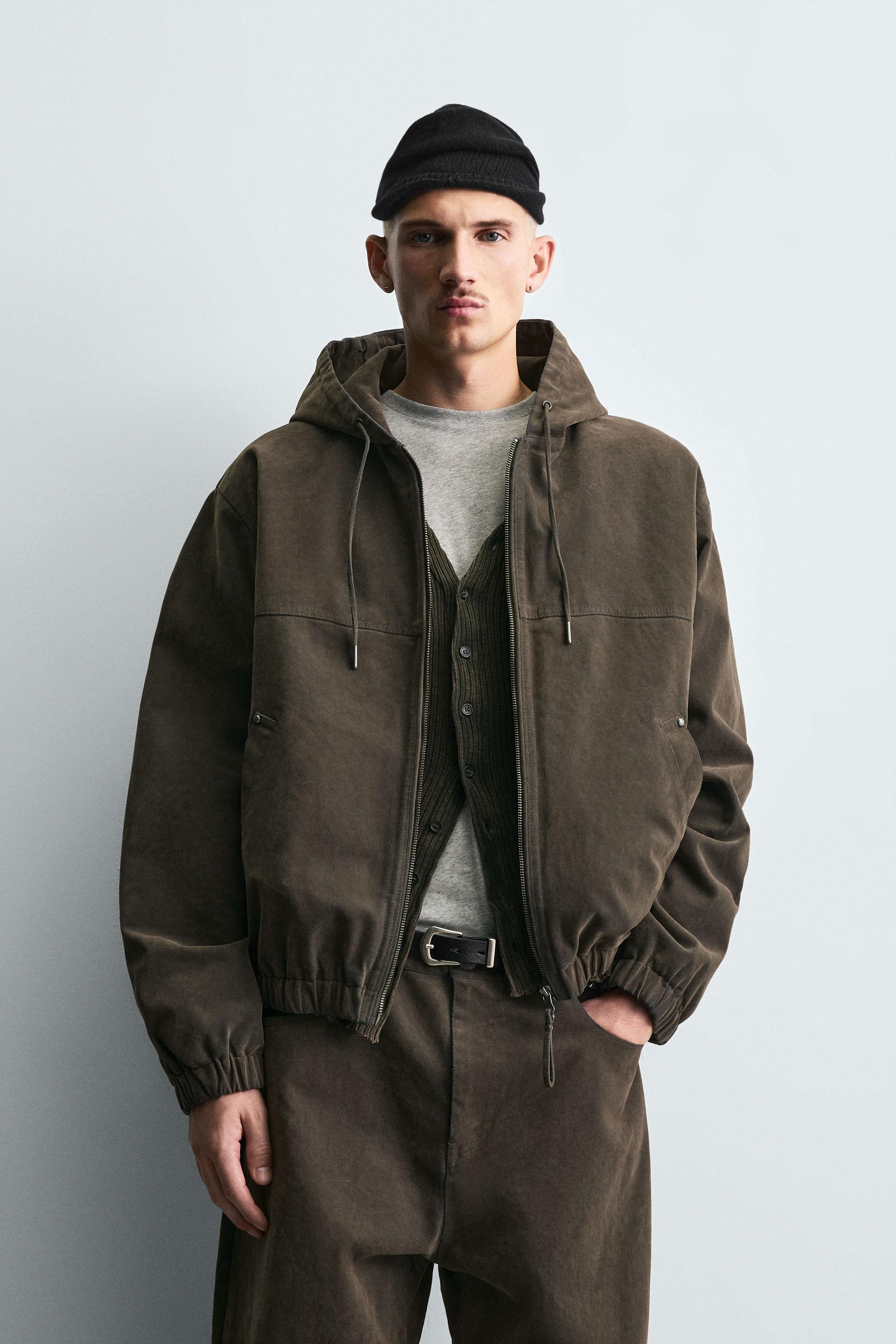 Men's Hooded Jackets | ZARA Canada