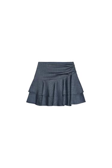FALDA PANTALÓN VOLANTES