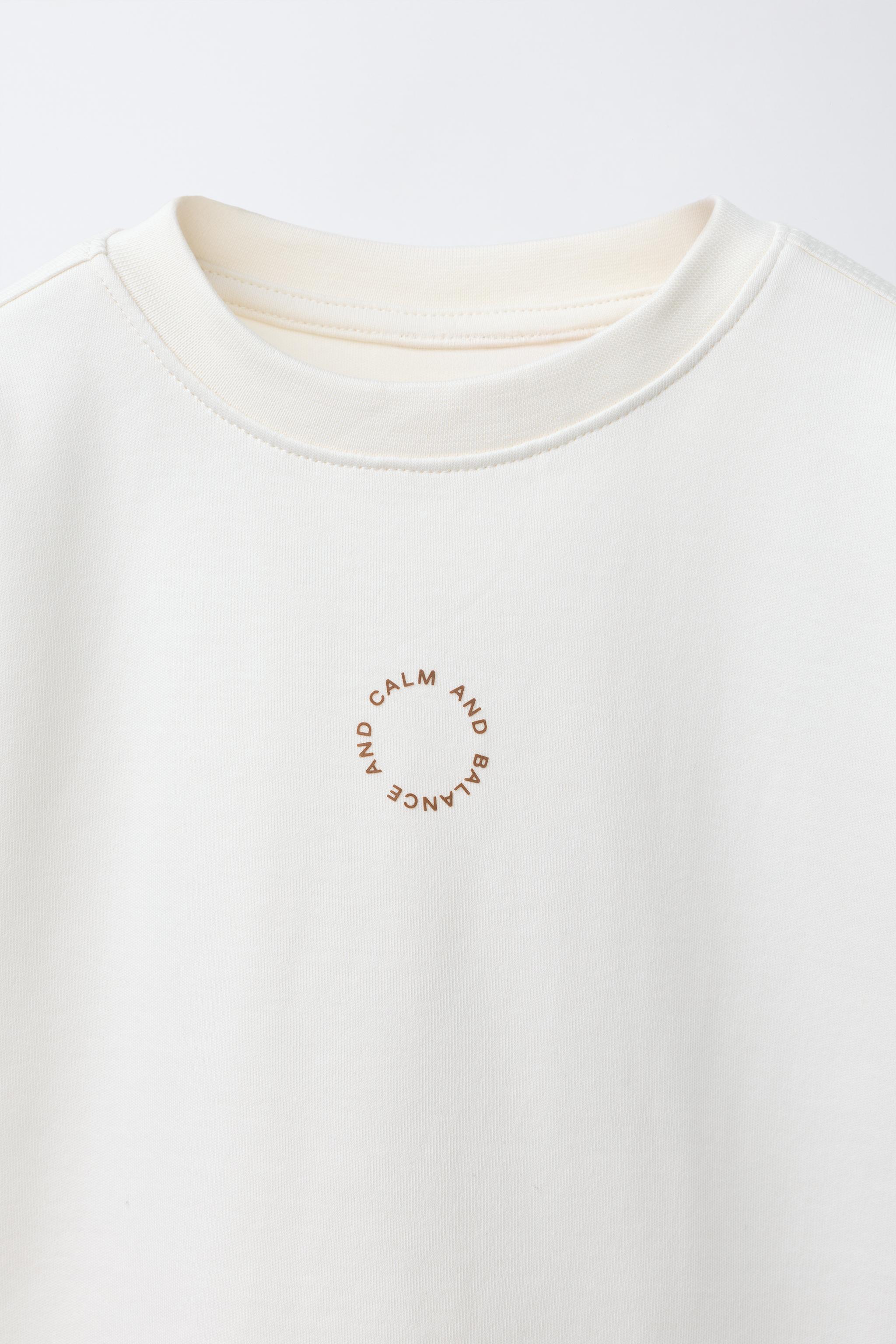 INTERLOCK TEXT T-SHIRT