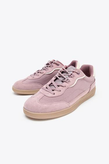 CONTRAST TRAINERS - Mauve Purple by Zara - Image 4