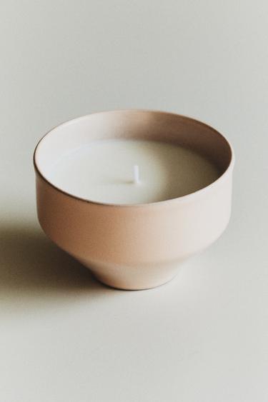 (230 G) BOUGIE PARFUMÉE BLOOMING MAGNOLIA - Noir / Écru de Zara - Image 4