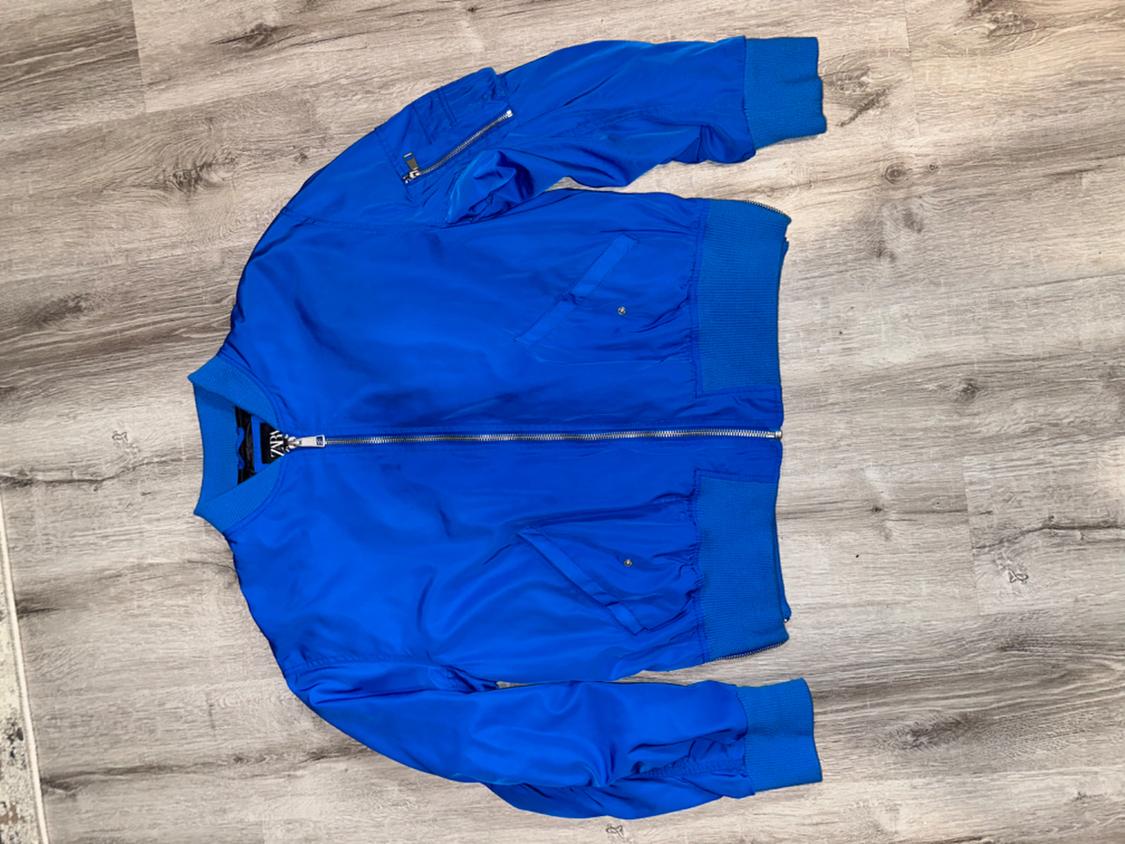 CAZADORA BOMBER CREMALLERAS