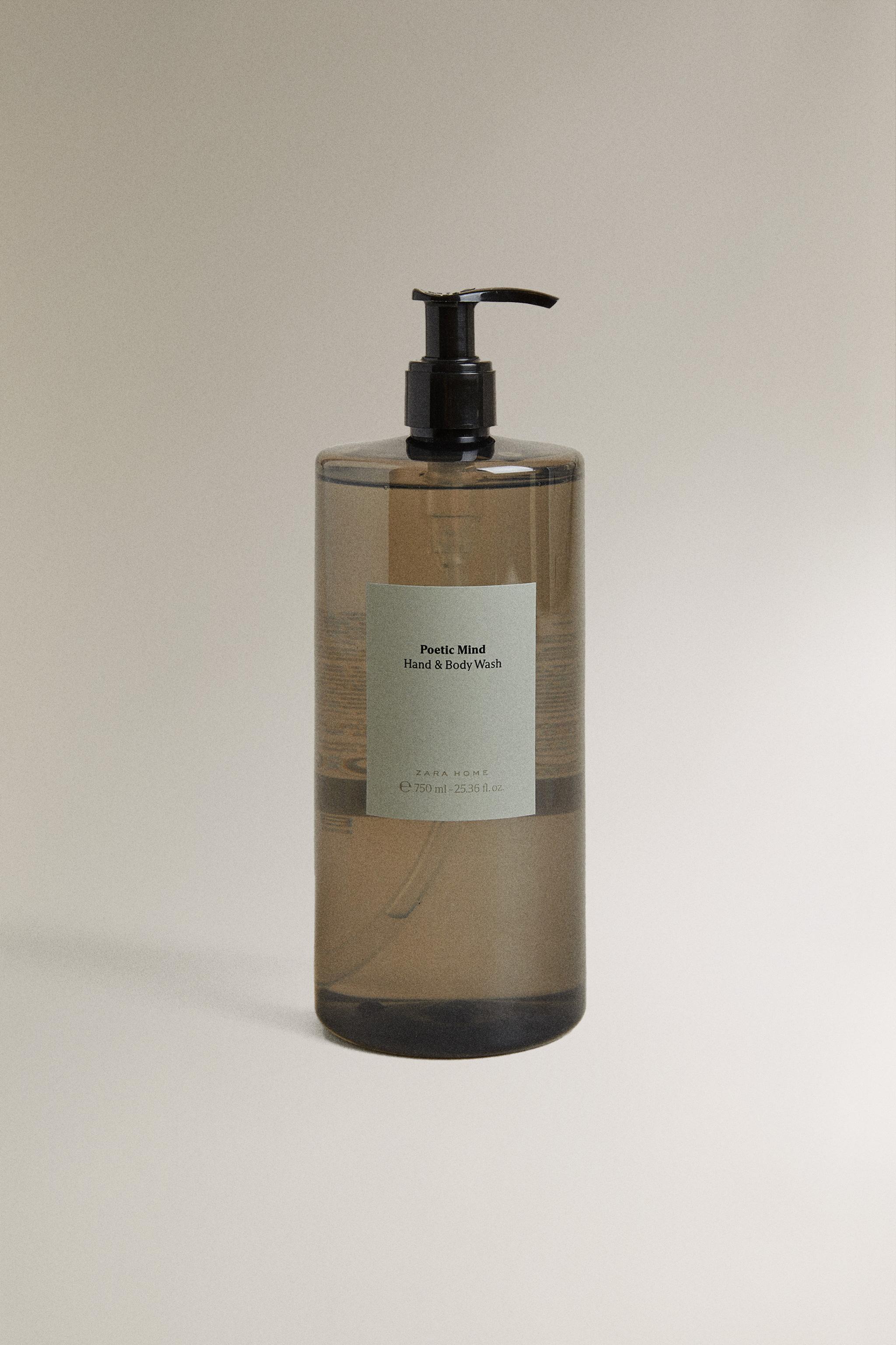 (750 ML) POETIC MIND LIQUID HAND AND BODY SOAP — Dusty pink