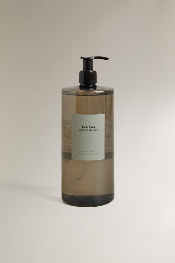 (750 ML) SABONETE LÍQUIDO PARA MÃOS E CORPO POETIC MIND - Rosa-polvilhado da Zara - Imagem 0