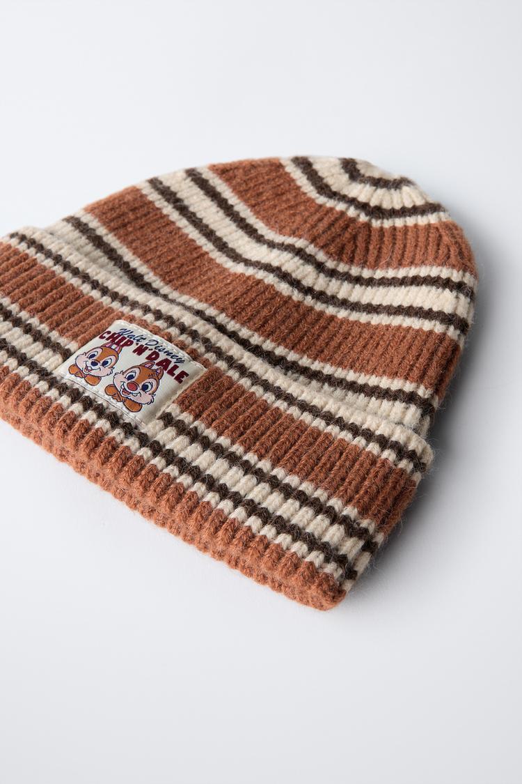 CHIP ‘N DALE © DISNEY STRIPED KNIT HAT