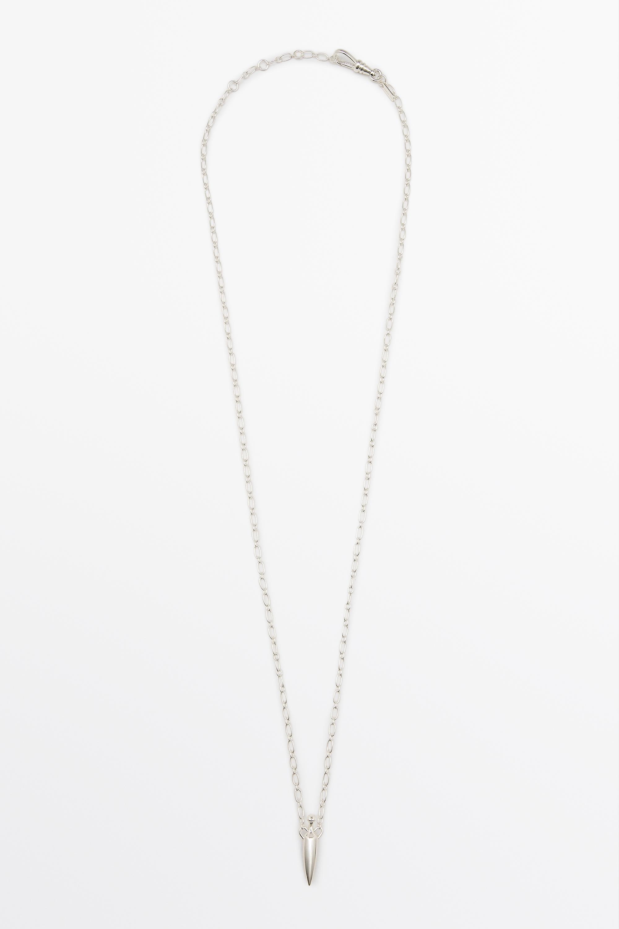Amphora pendant necklace - Silver | ZARA United States
