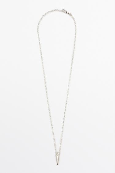 Collier pendentif amphore - Argent de Zara - Image 0