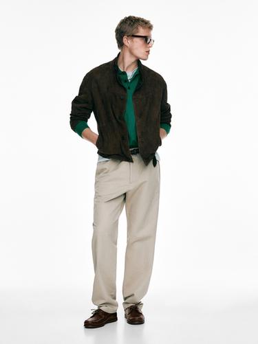 Náutico piel - Tostado oscuro de Zara