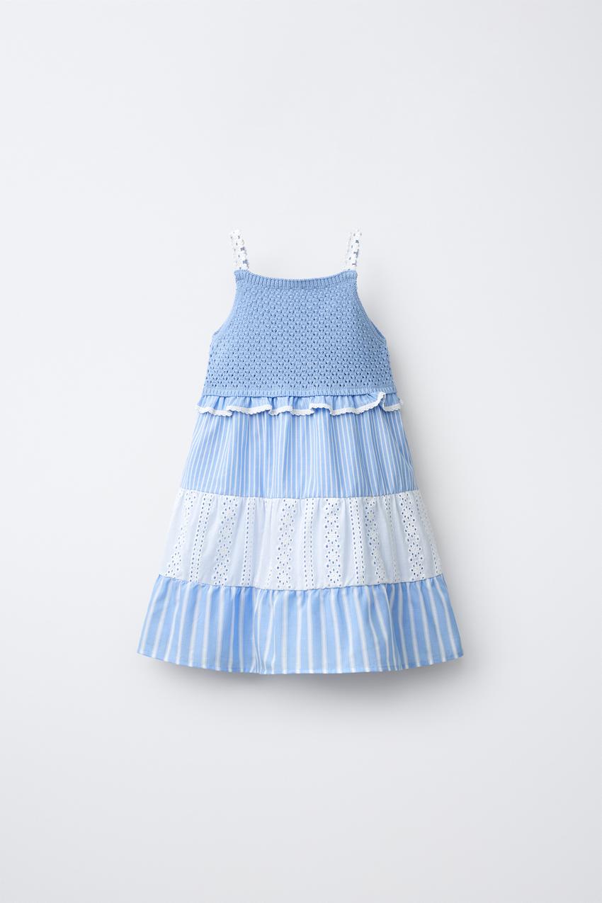 blue knit dress zara I Selected the Best Autumn-Ready Buys From & Other Stories, Arket and Zara