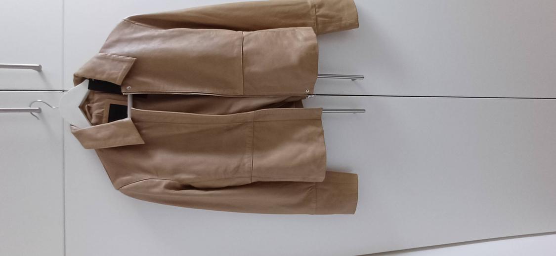 100% LEATHER FITTED BLAZER - Image 2