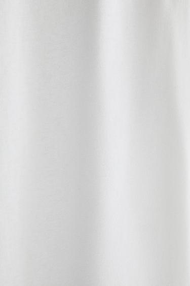 LONG COTTON NIGHTDRESS - White by Zara - Image 3