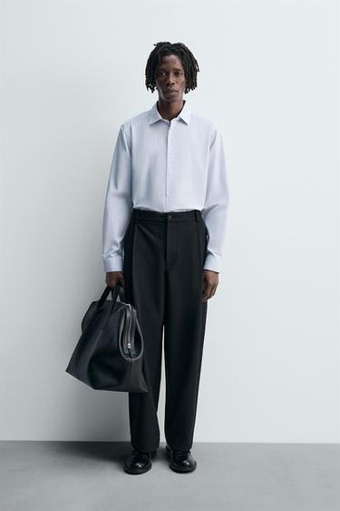 CAMISA REGULAR FIT - Blanco de Zara - Imagen 0