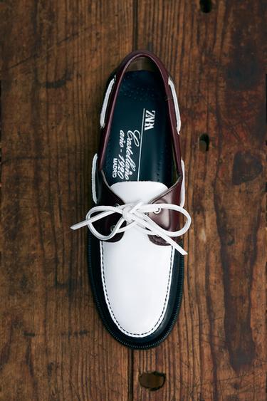 CASTELLANO 1920 ® X ZARA MAN DECK SHOES - Three-tone by Zara - Image 0