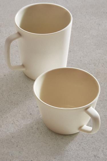 LOT DE 2 - TASSE 220 ML - écru-blanc de Zara - Image 2