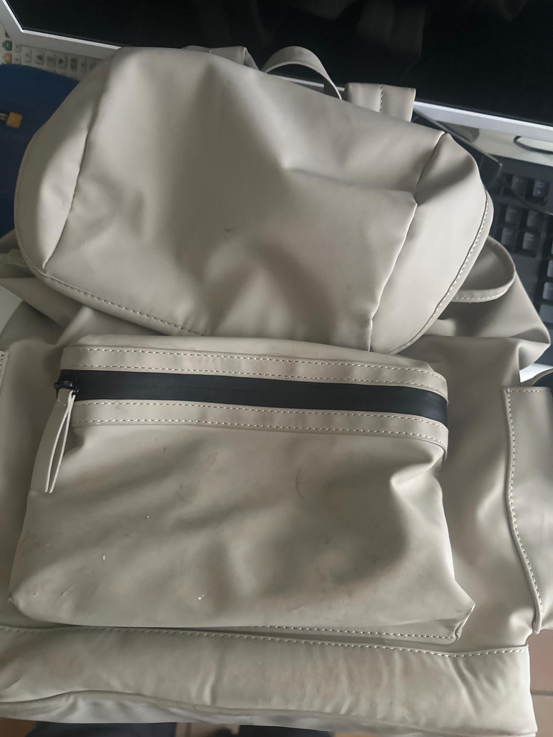 RUBBERISED CANVAS BACKPACK
