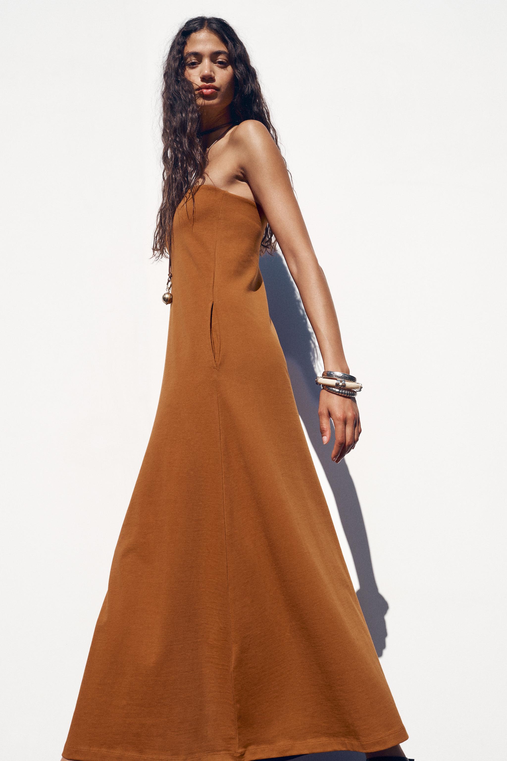 レディースオレンジドレスワンピース | ZARA 日本