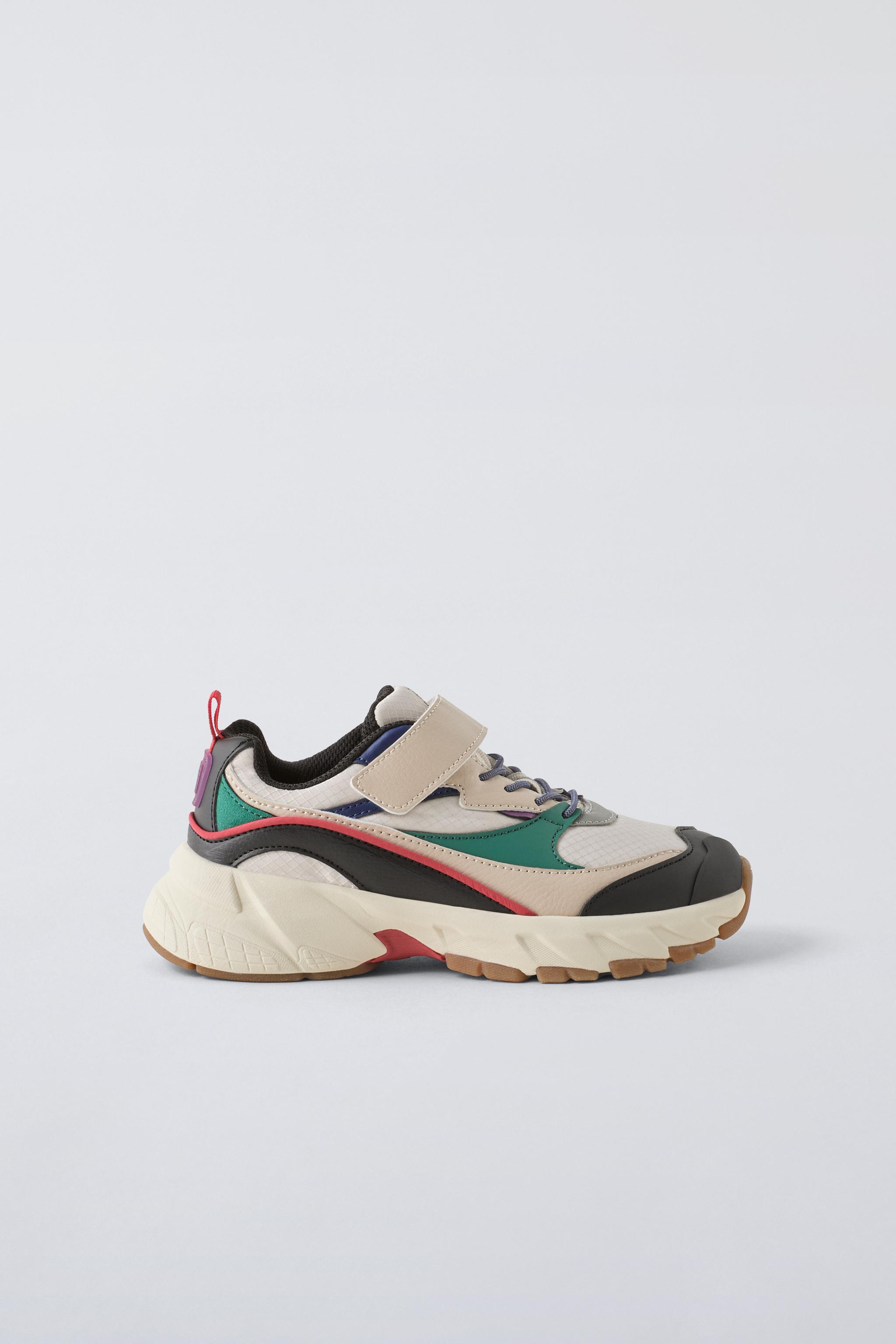 Multi coloured trainers on sale