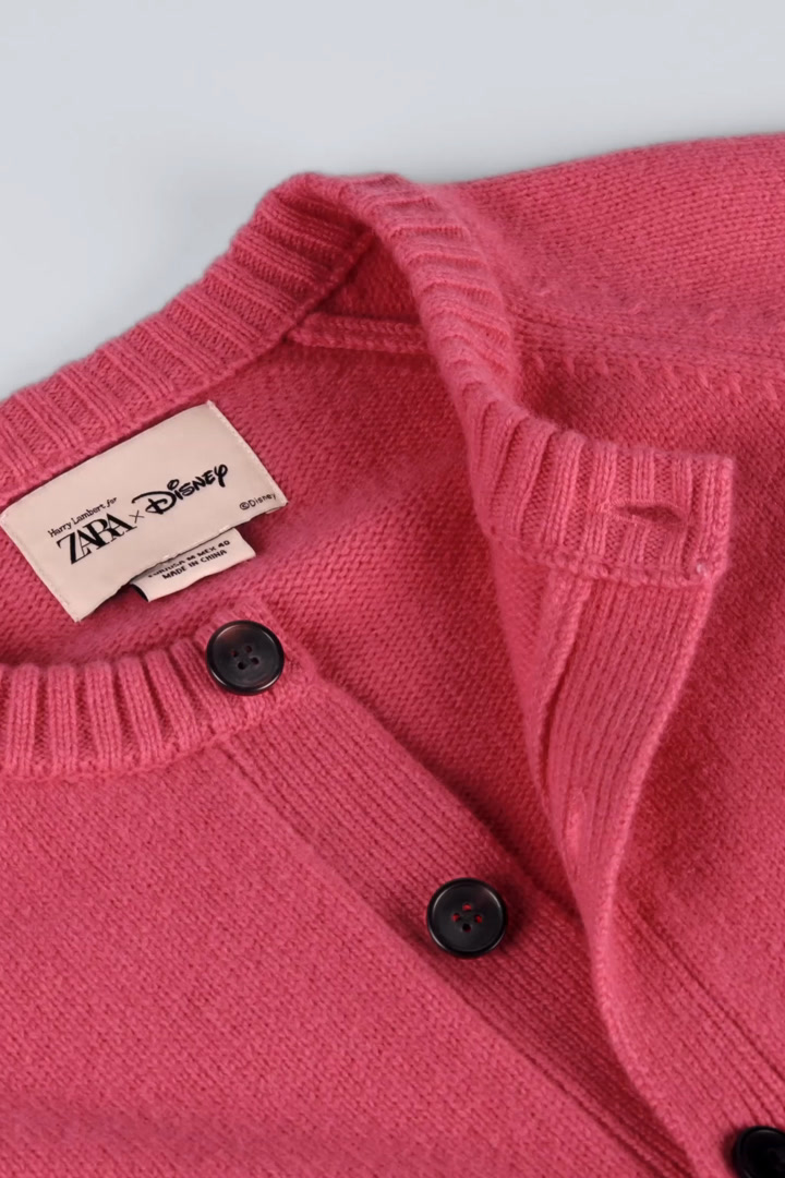 ドナルドダックウールカーディガン HARRY LAMBERT FOR ZARA X