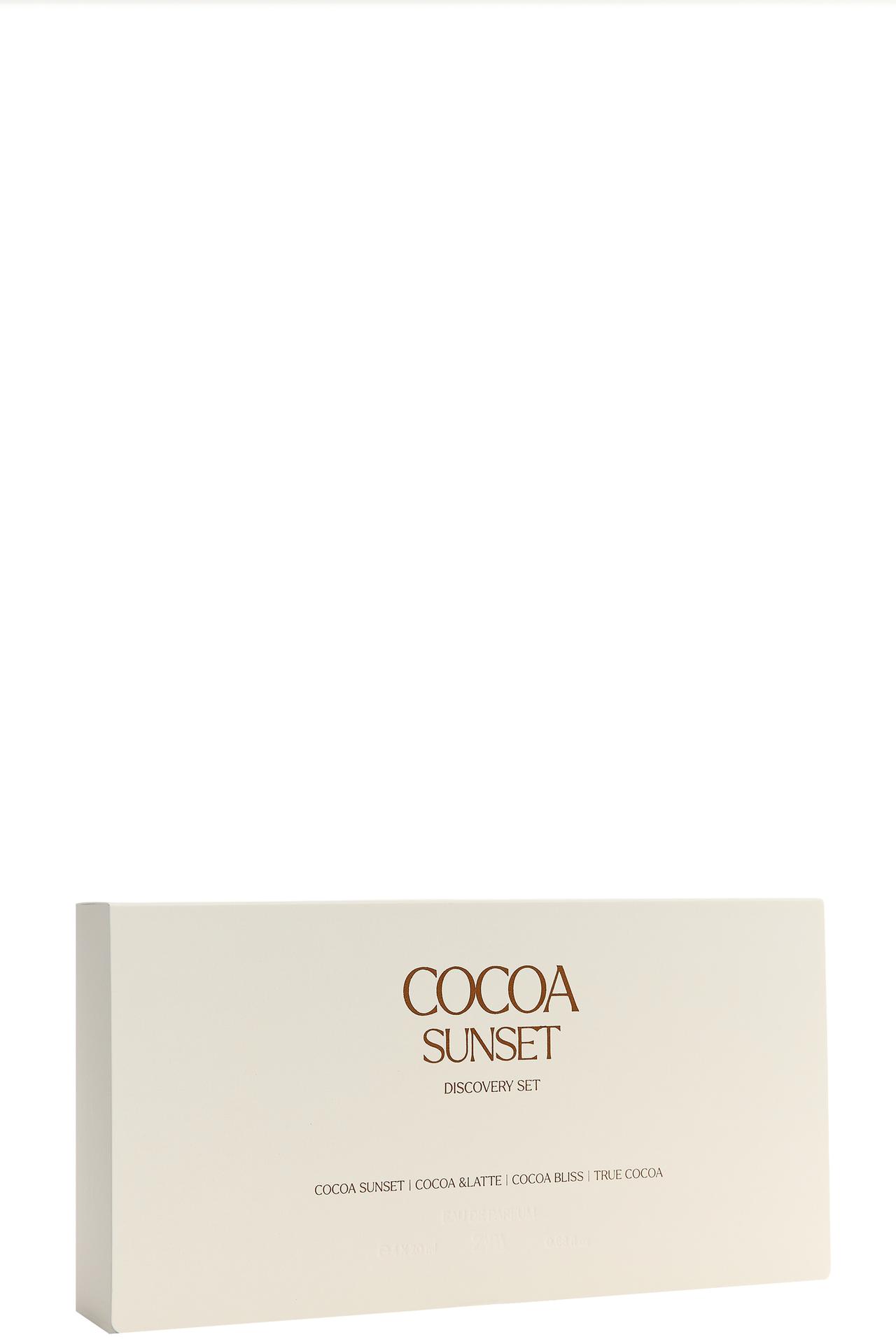 COCOA SUNSET DISCOVERY SET EDP 4X20ML (0.68 FL.OZ) — TINTED LEATHER