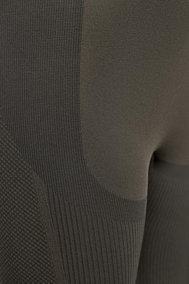 COLLANT COMPRESSIF PREMIÈRE COUCHE SKI - Marron de Zara - Image 7