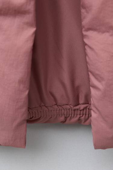 VESTE MATELASSÉE DÉPERLANTE - Rose de Zara - Image 3