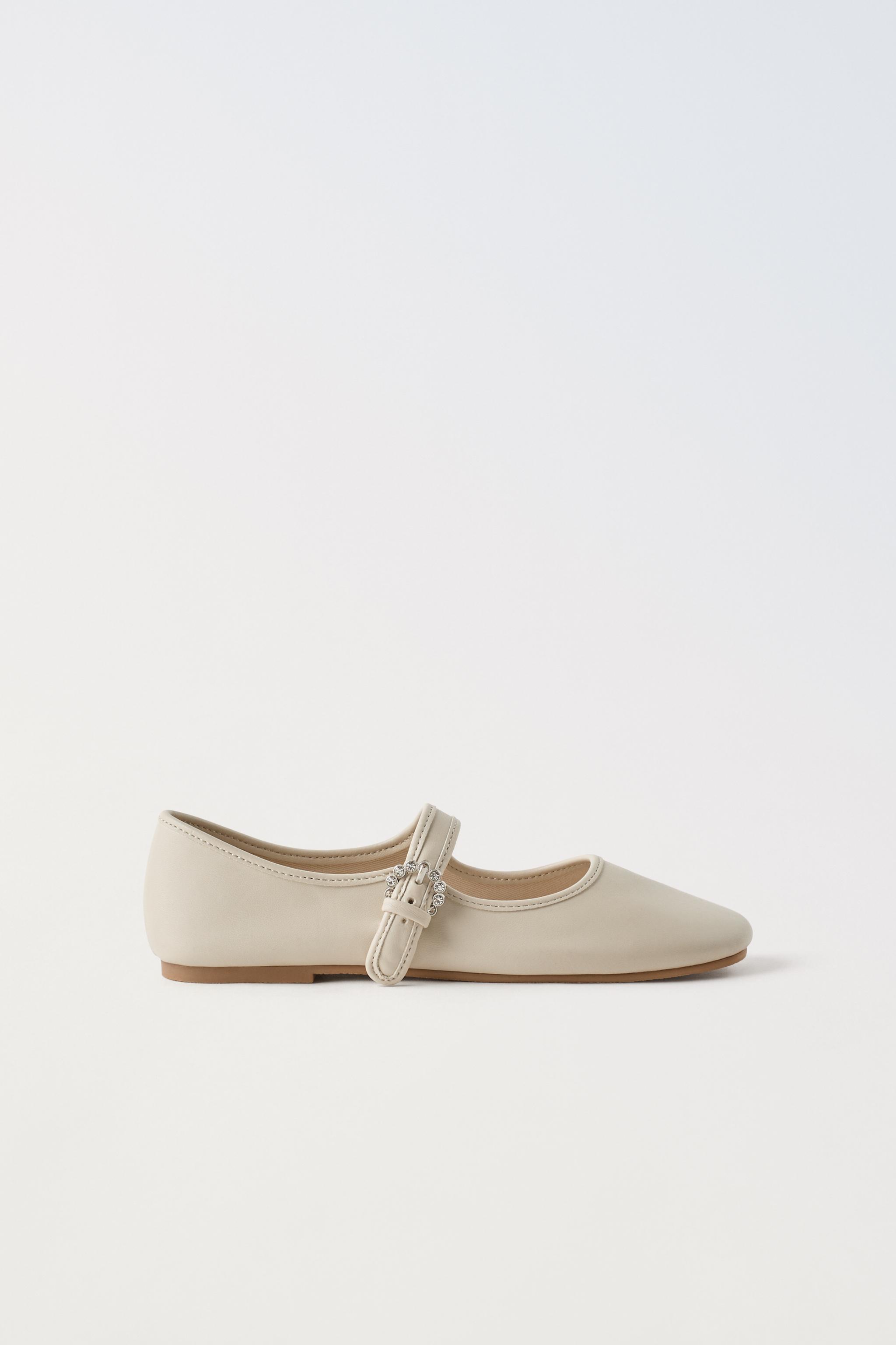 Zara Ballet Flats With Buckle 002 Unisex