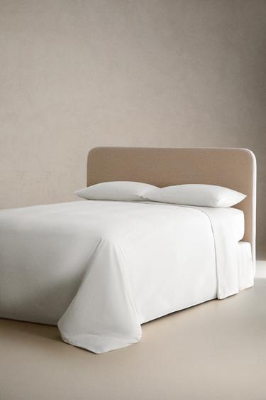 DRAP-HOUSSE SATIN | 40 CM DE HAUT (500 FILS) - Blanc de Zara - Image 3