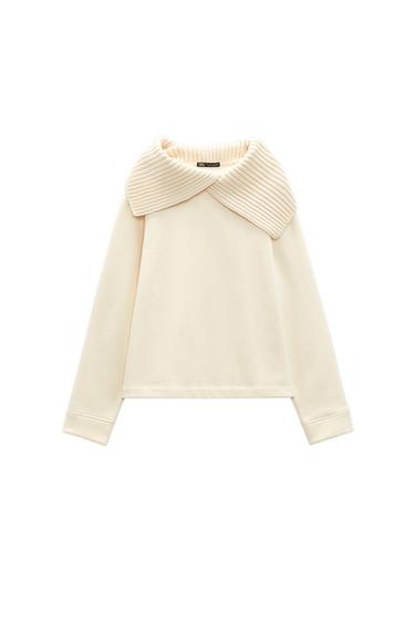 CONTRAST SWEATSHIRT