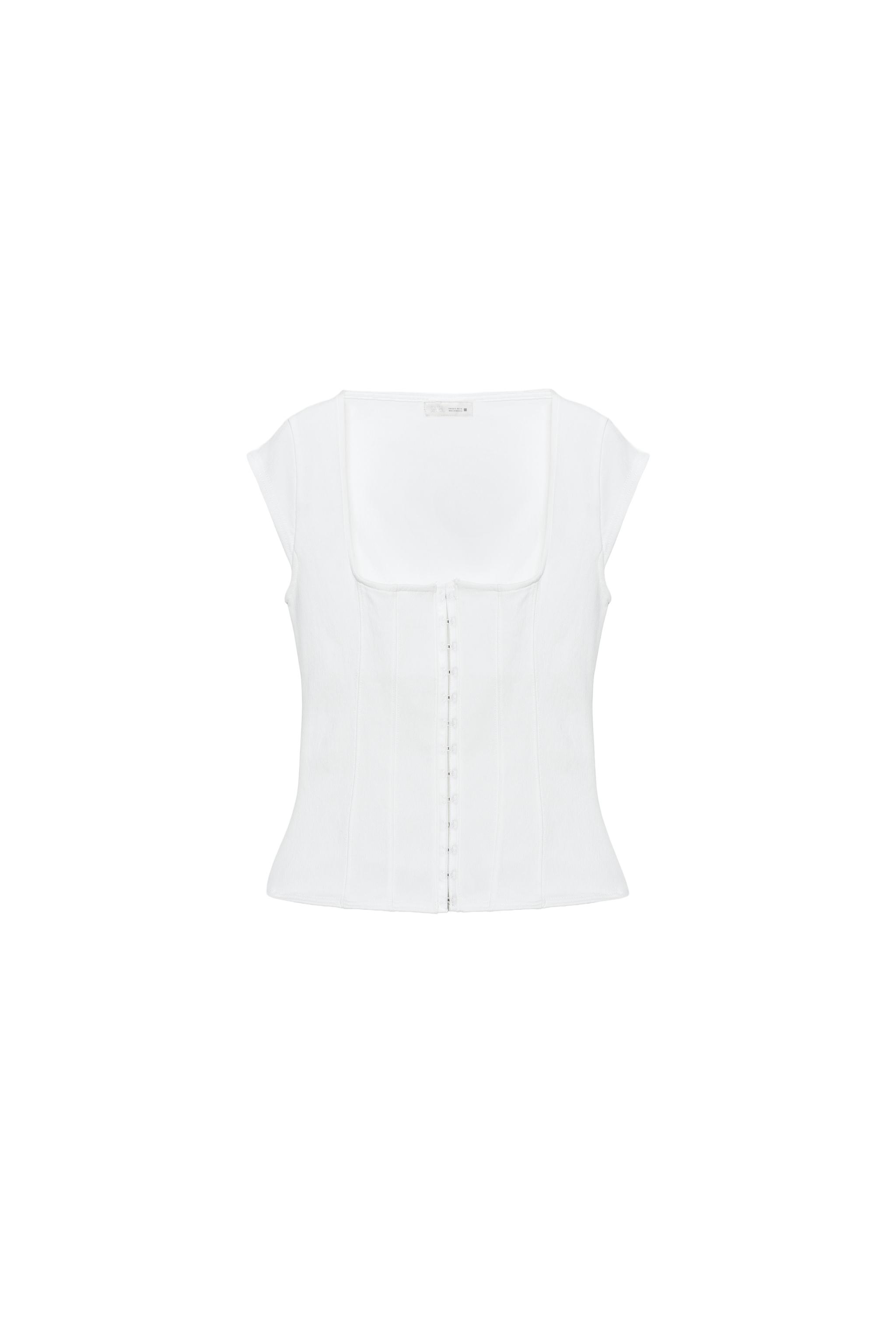 STRETCH CORSET TOP - Black | ZARA United States