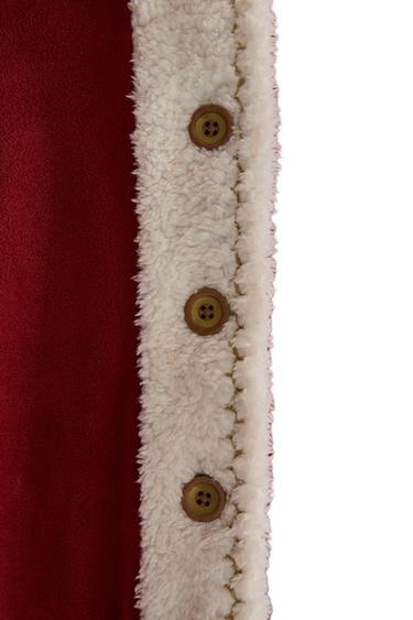 Zara SANTA CLAUS CHRISTMAS BABY ROMPER COSTUME - Red