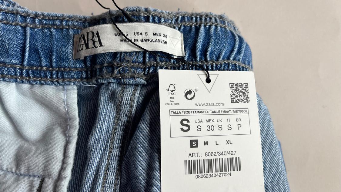 CROPPED FLOWING BERMUDA SHORTS - Image 3